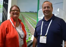 Conelia Bradt and Shawn Mallen, with A.M.A. Horticulture from Canada